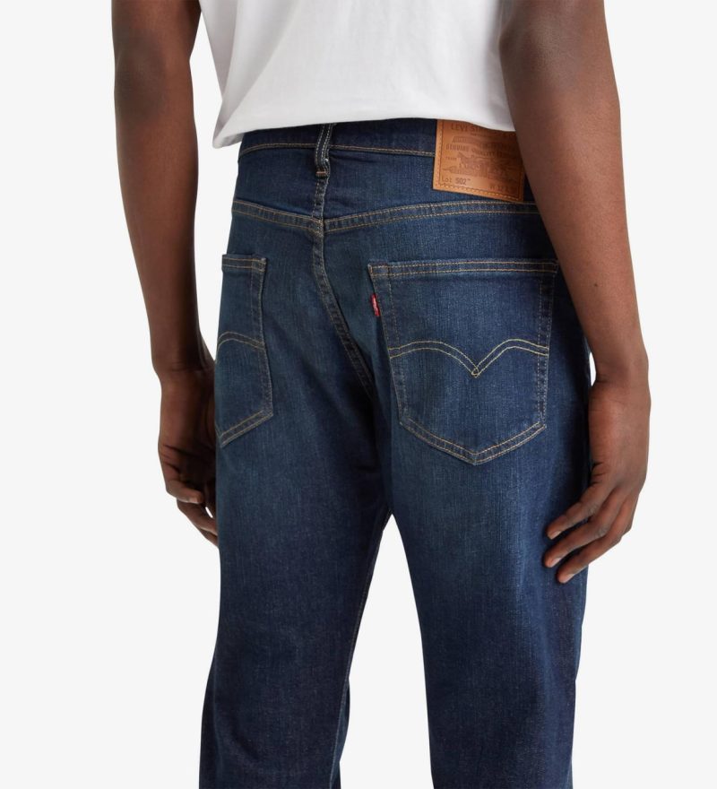 Чоловічі джинси темно-синього кольору 502 Taper  LEVI'S