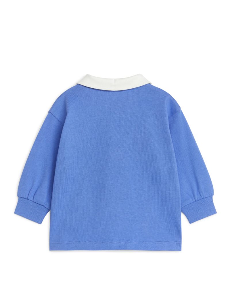 Дитяче поло з контрасним комірцем   Arket