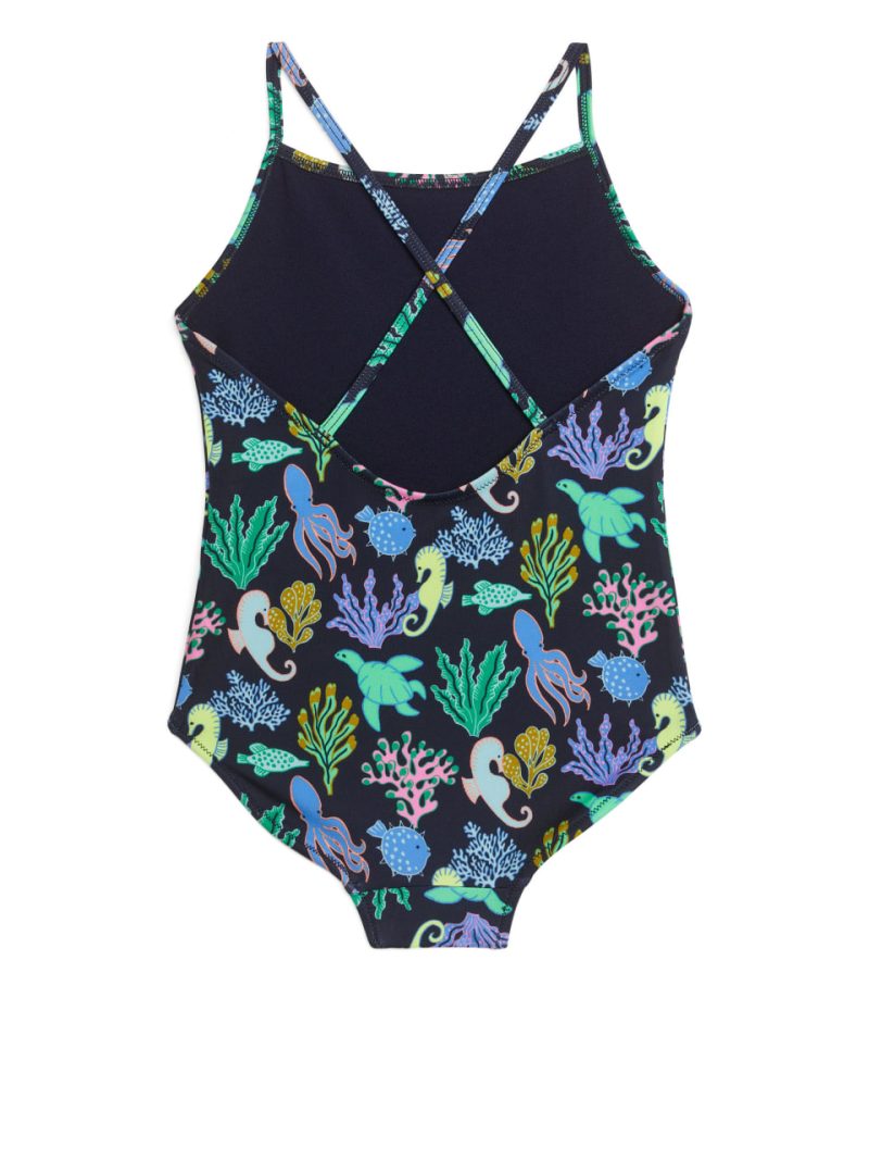 Дитячий суцільний купальник мультиколор  Arket