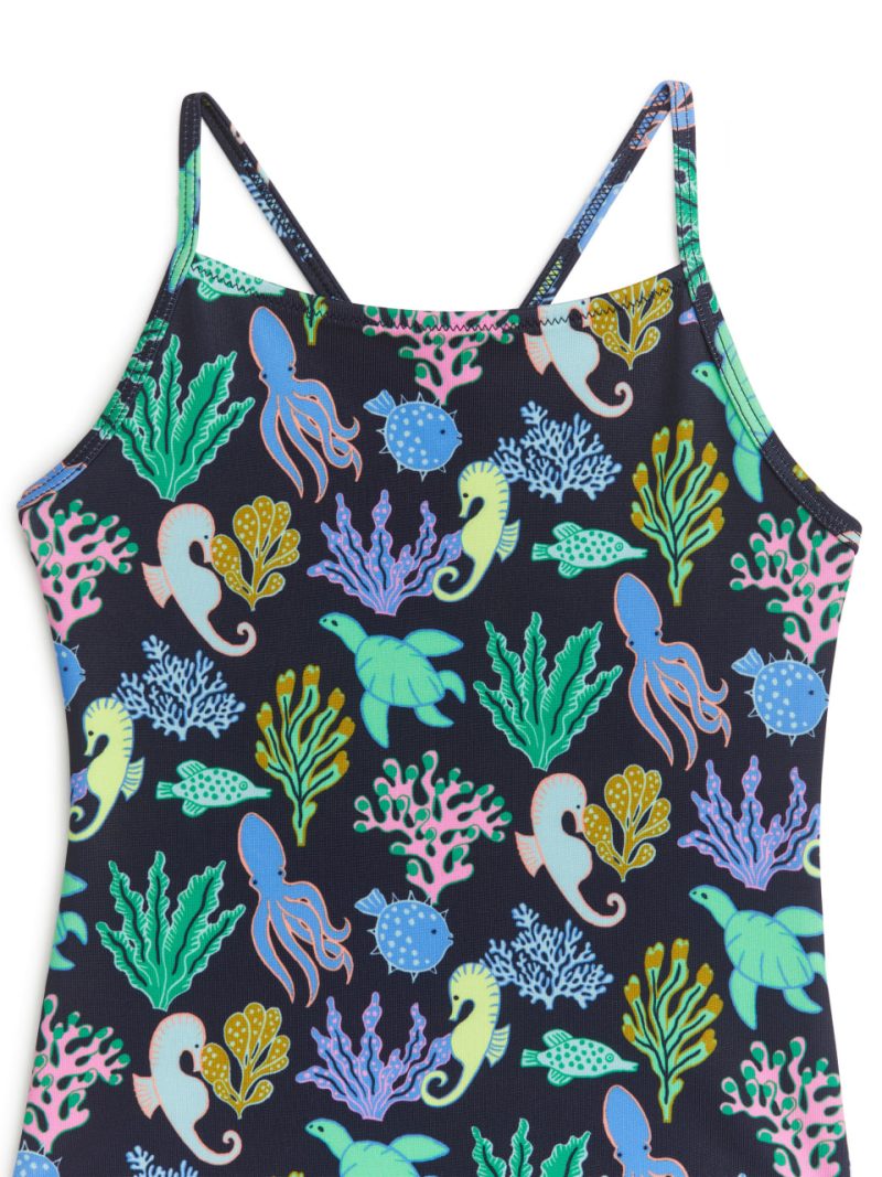 Дитячий суцільний купальник мультиколор  Arket