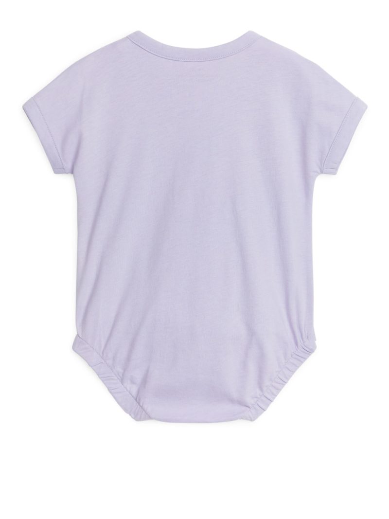 22516 1 Дитячий боді кольору лаванди Arket