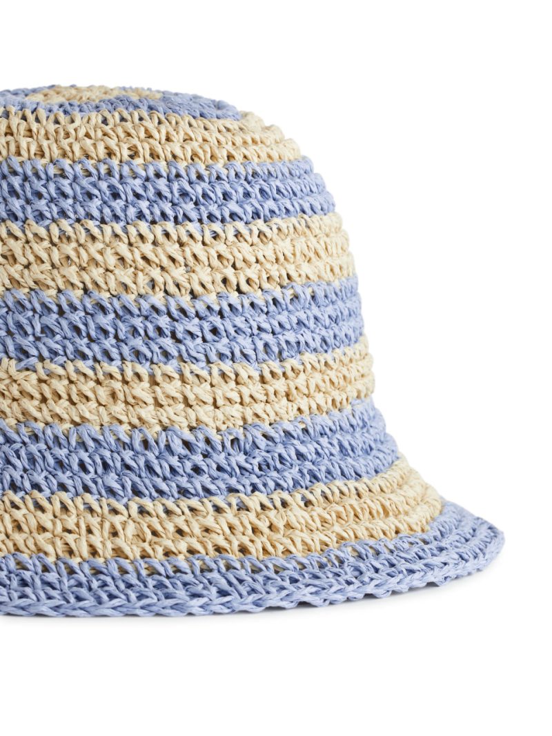 Плетена панама мультиколор Arket