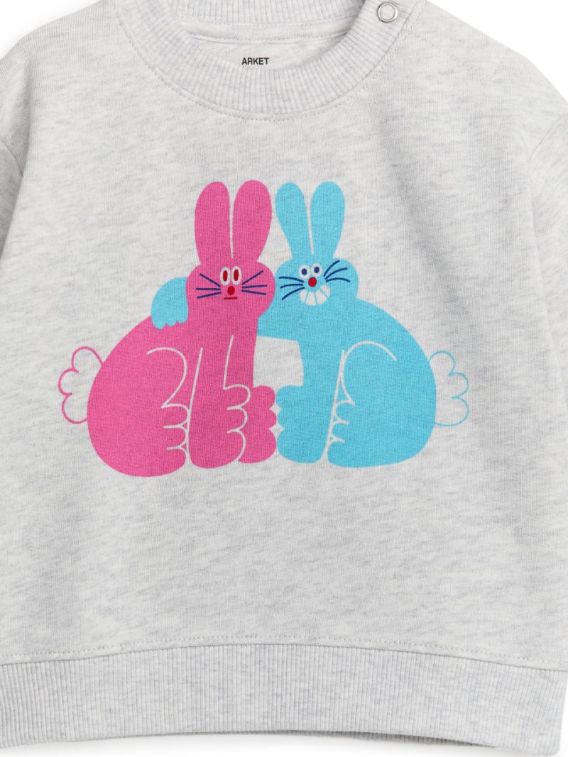 Дитячий світшот з принтом  Arket