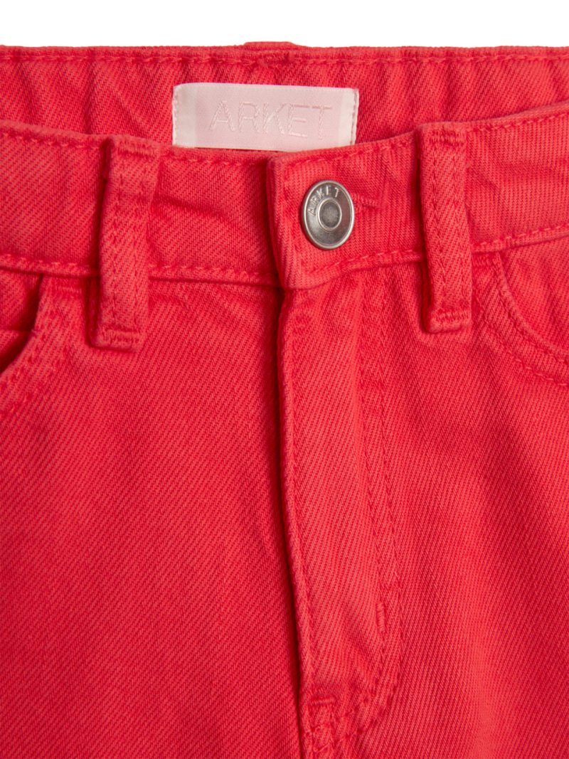 Дитячі шорти денім коралового кольору Arket