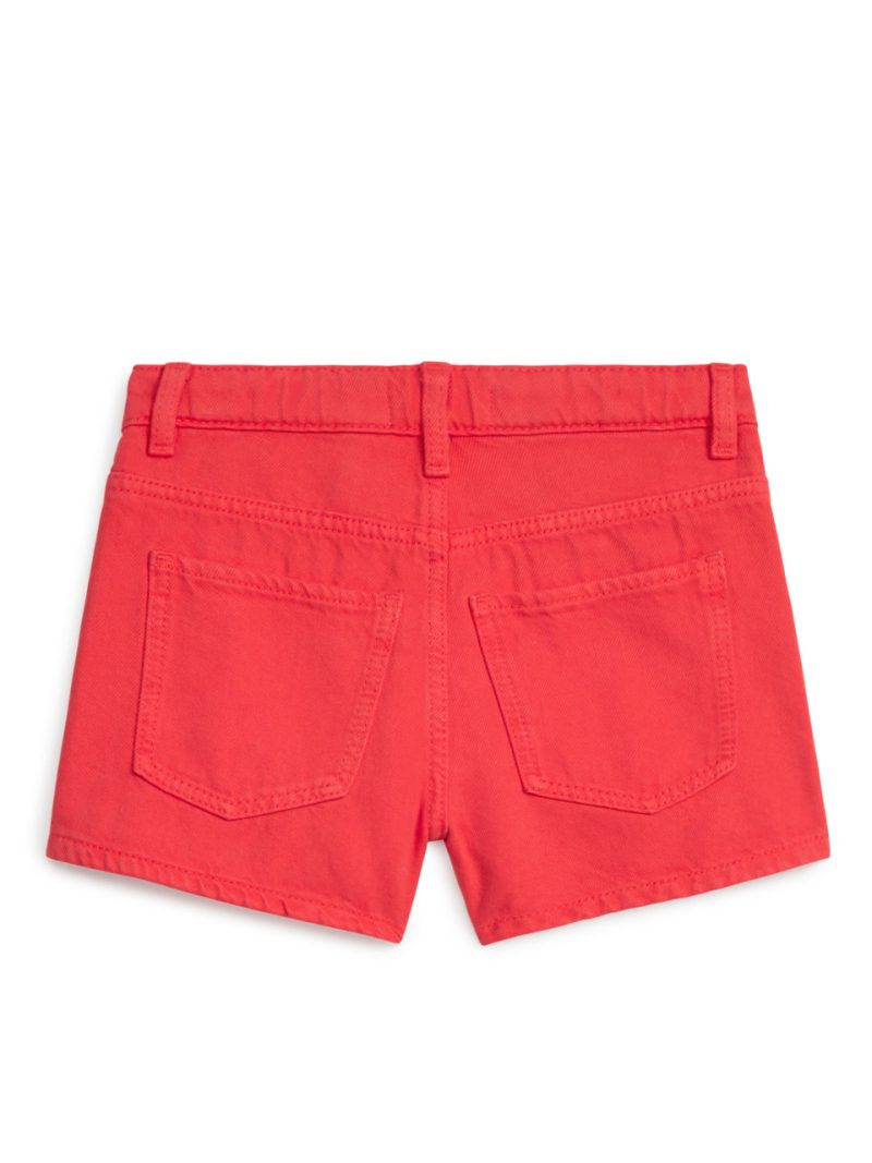 Дитячі шорти денім коралового кольору Arket