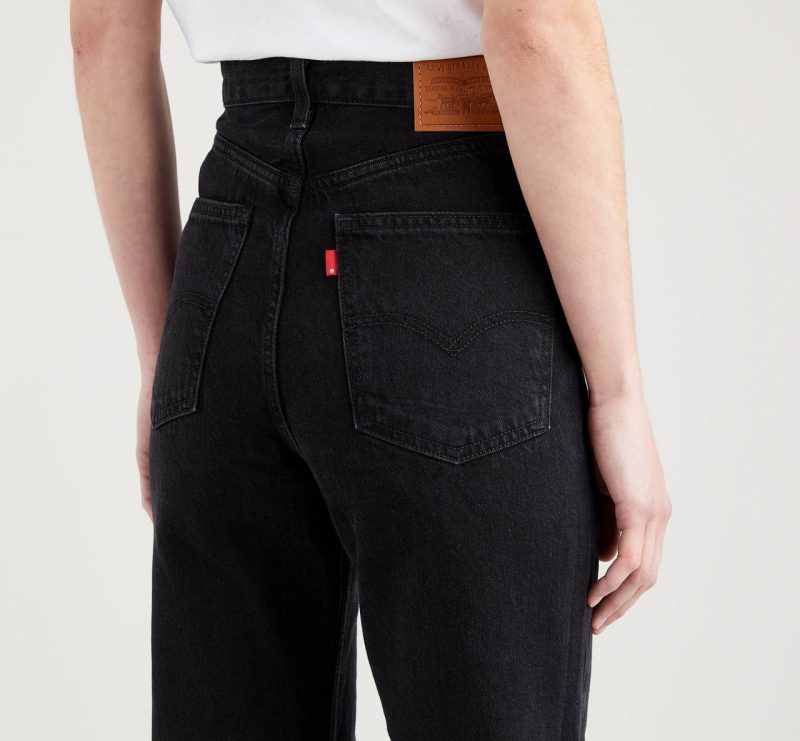 20223 1 Джинси графітового кольору 70`s high slim straight LEVI'S
