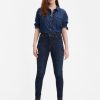 Джинси класичного кольору 720 high rise super skinny  LEVI'S