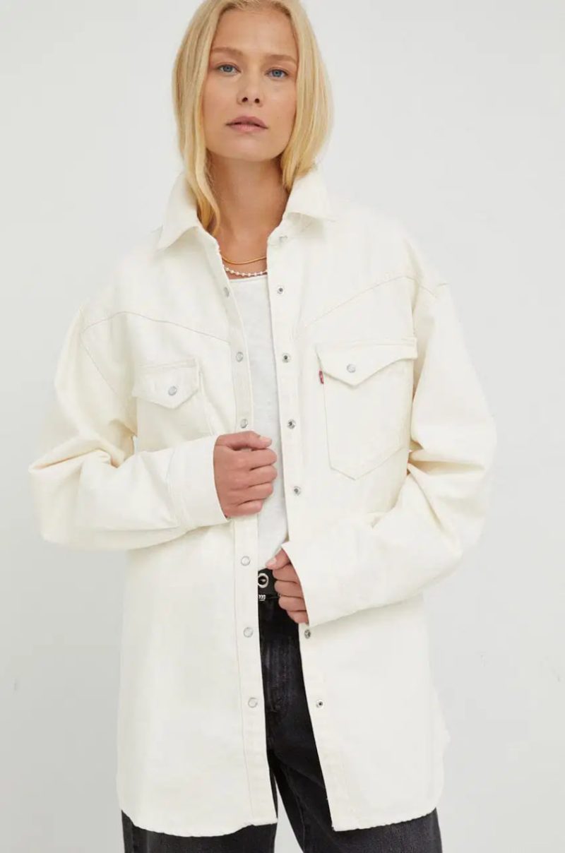 Куртка денім молочного кольору  LEVI'S