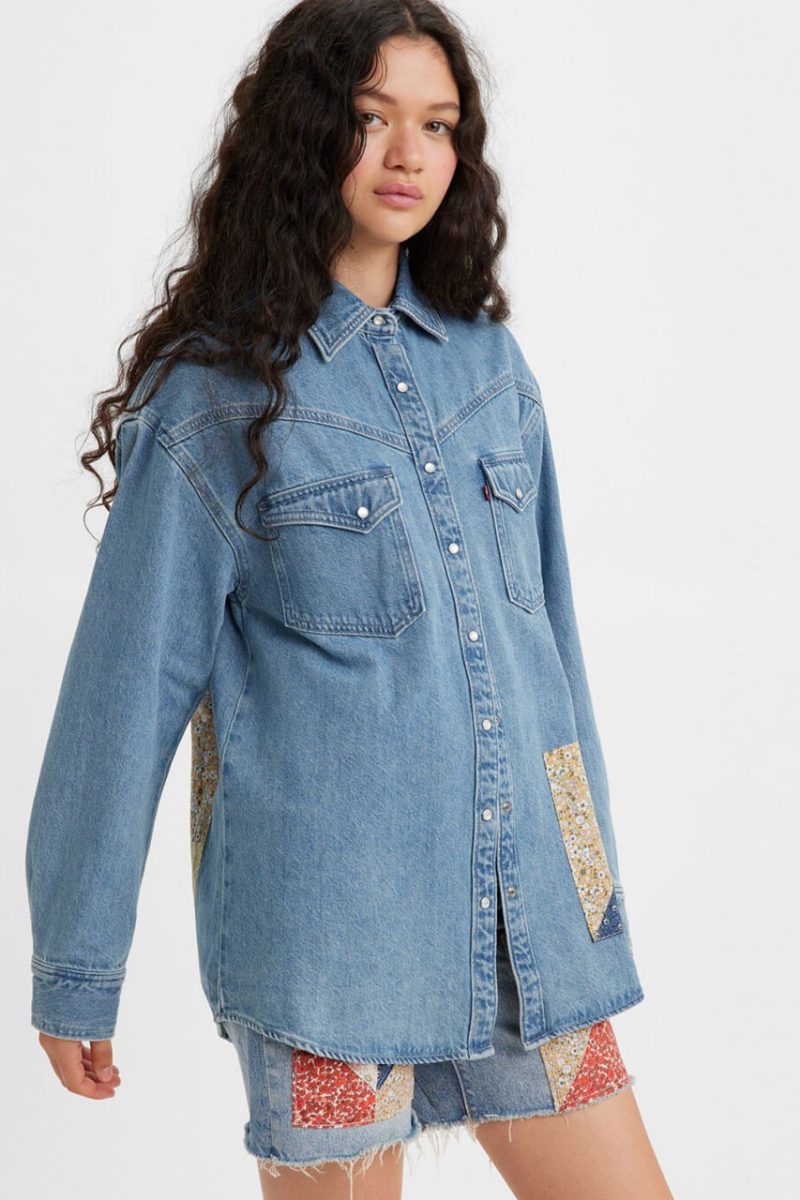 Джинсова куртка з аплікацією  LEVI'S