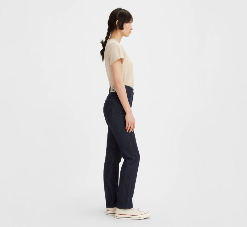 Джинси з класичного деніму 70's high slim straight LEVI'S