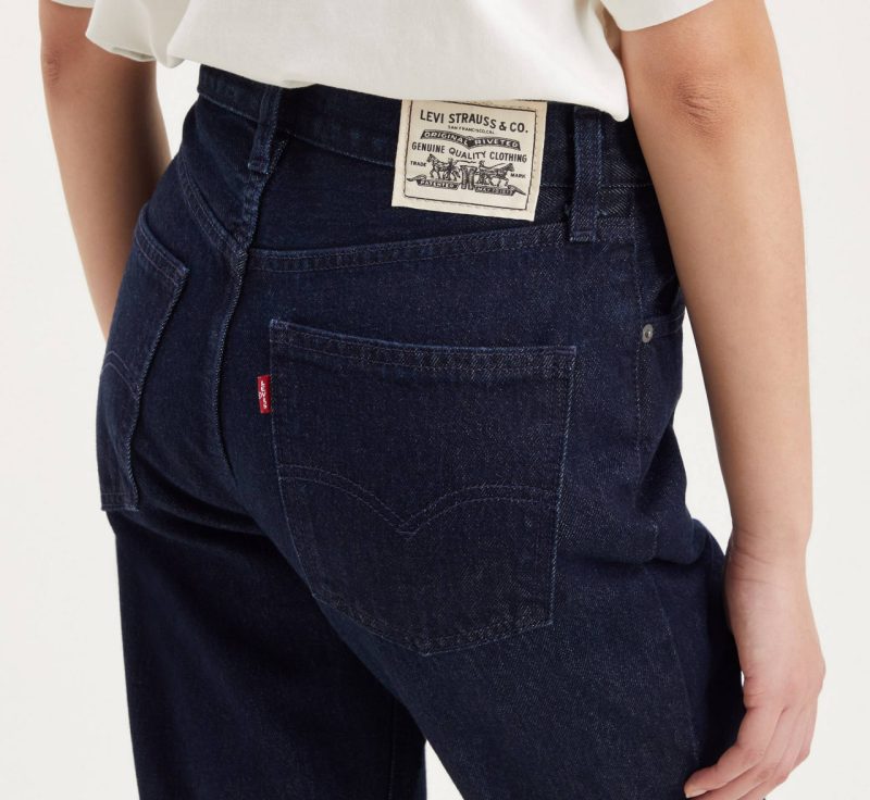 Джинси з класичного деніму 70's high slim straight LEVI'S