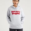 Худі сірого кольору з принтом LEVI'S  LEVI'S