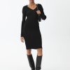 Сукня-резинка чорного кольору  ARKET