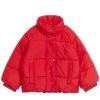 Дитячий пуховик червоного кольору   ARKET