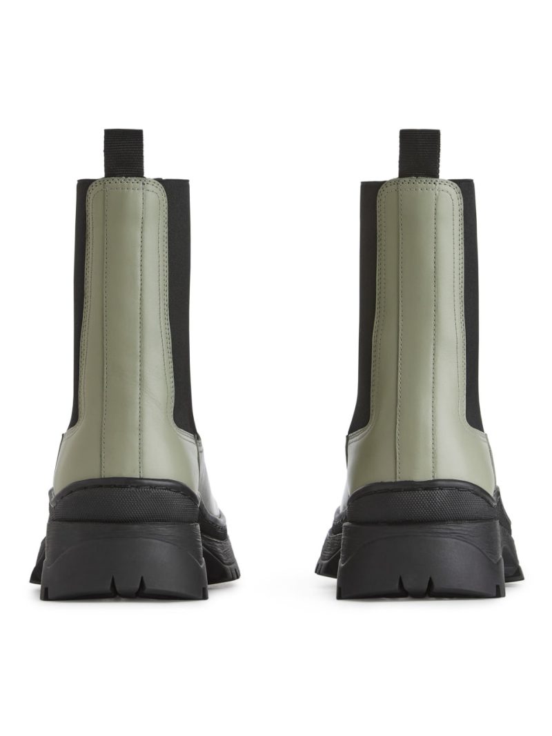 23348 3 Челсі сіро-зеленого кольору на масивній підошві ARKET