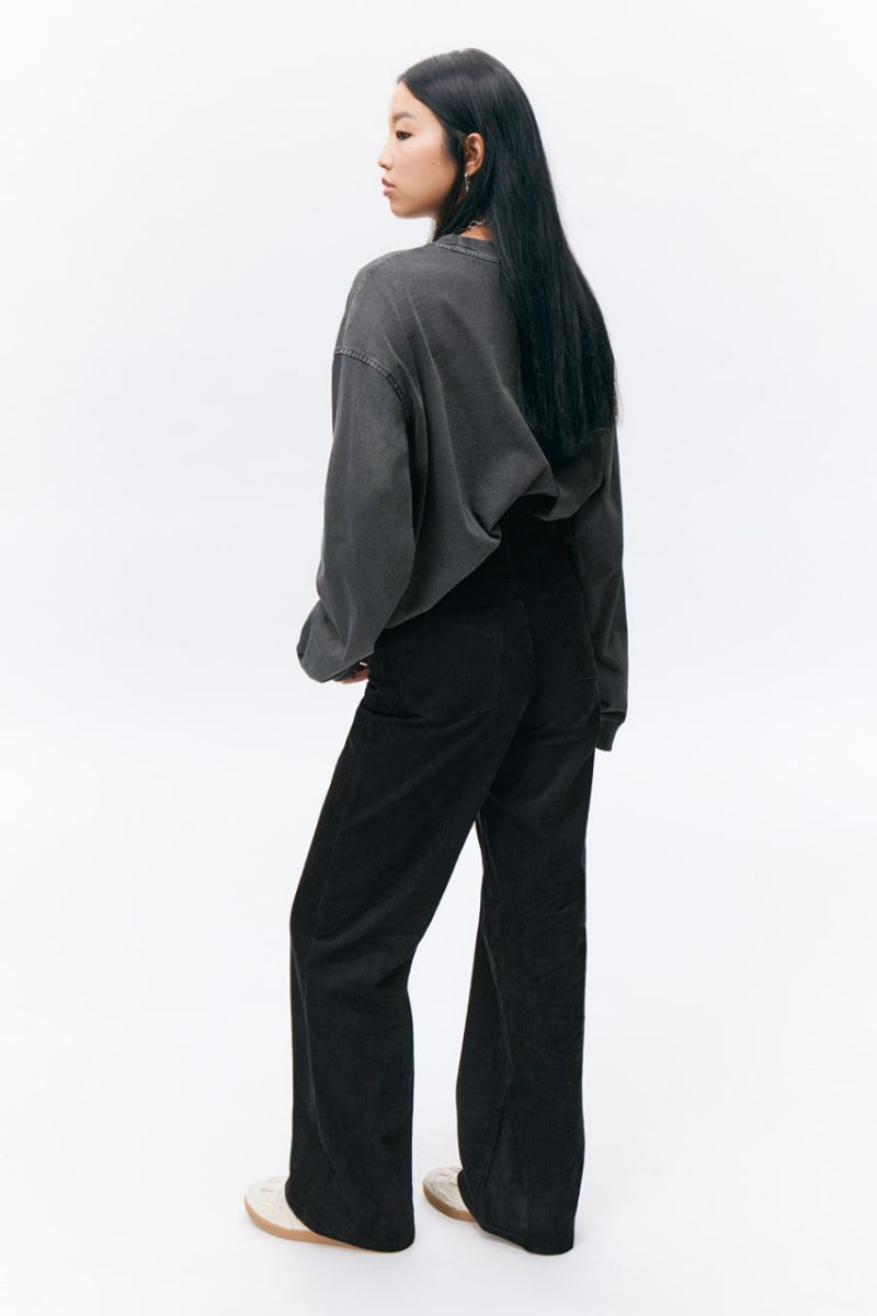 Вельветові штани палаццо Monki