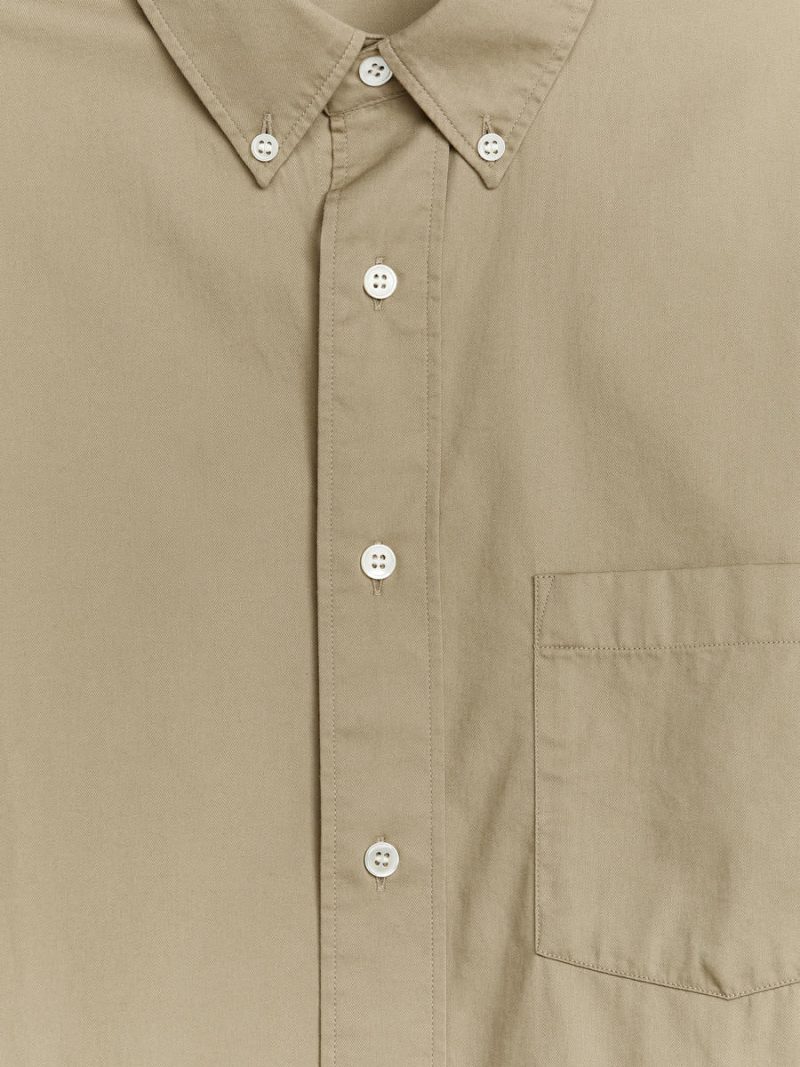 Чоловіча сорочка кольору кемел ARKET