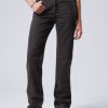 Джинси графітового кольору модель Pin Weekday