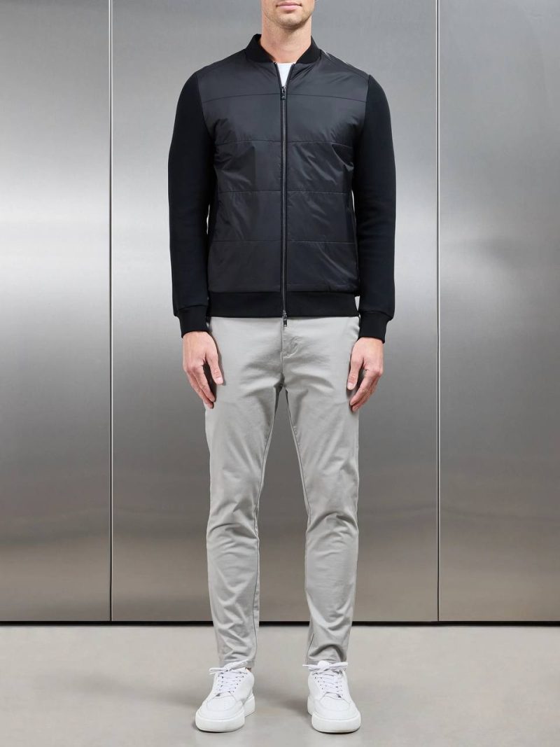 Куртка-джемпер чорного кольору  ARNE