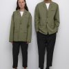Піджак оверсайз оливкового кольору LOUNGE NINE