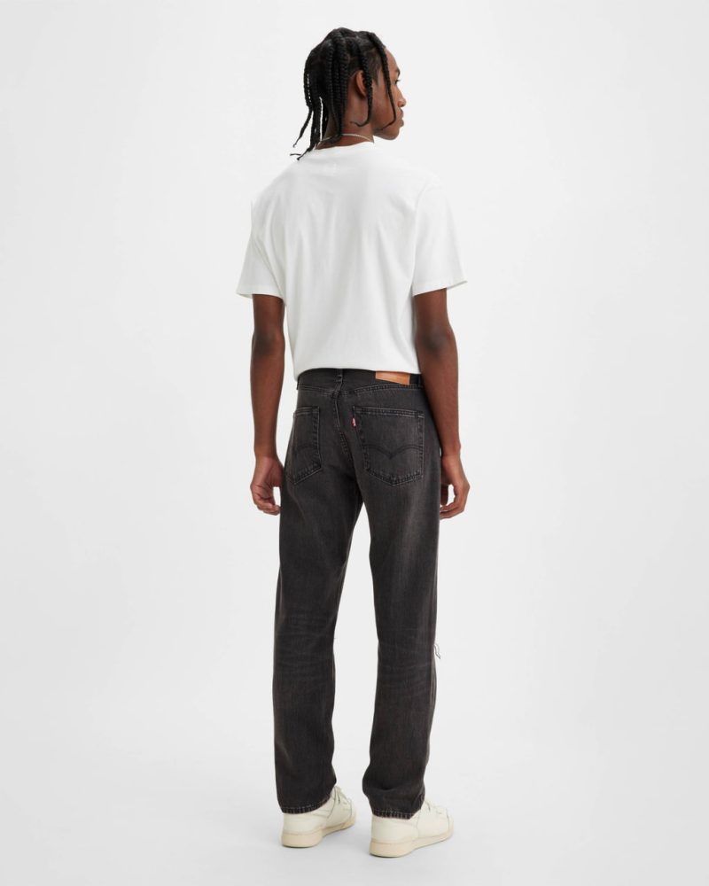 24444 1 Чоловічі рвані джинси графітового кольору LEVI'S