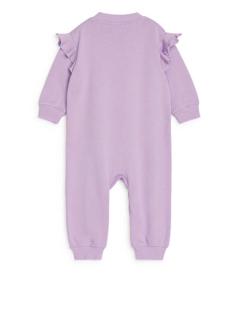 Дитячий комбінезон бузкового кольору Arket