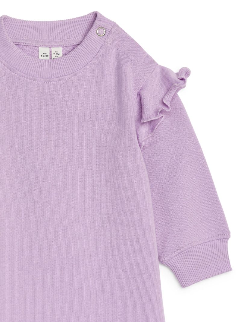 Дитячий комбінезон бузкового кольору Arket