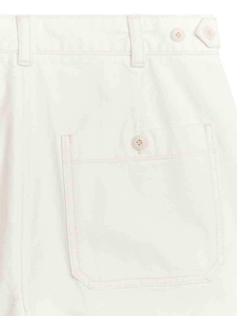 Чоловічі штани денім молочного кольору  ARKET