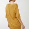 Трикотажний топ гірчичного кольору   ARKET