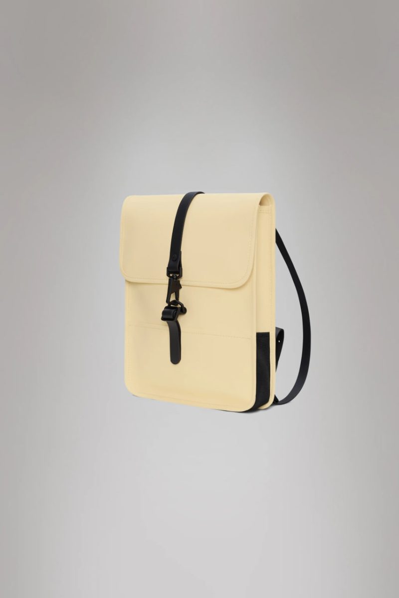 Рюкзак кольору вершкового масла  RAINS