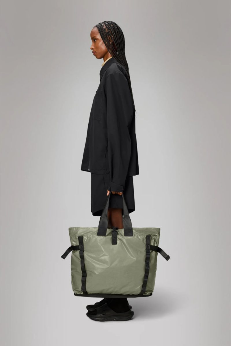 Великий шопер кольору хакі RAINS