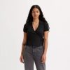 Топ на зав'язках графітового кольору  LEVI'S