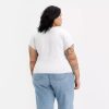 Футболка білого кольору з принтом 501 LEVI'S