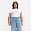 Футболка білого кольору з принтом 501 LEVI'S