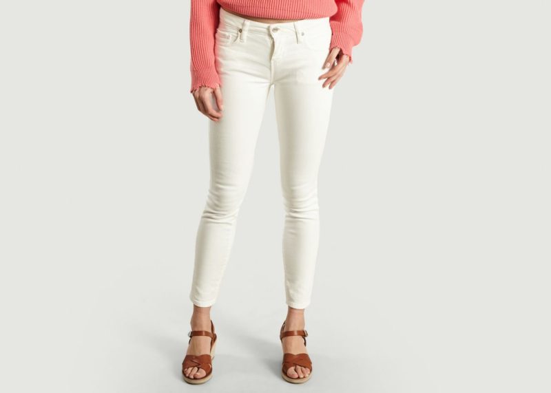 25515 Еластичні джинси білого кольору (дефект блискавки) IRO