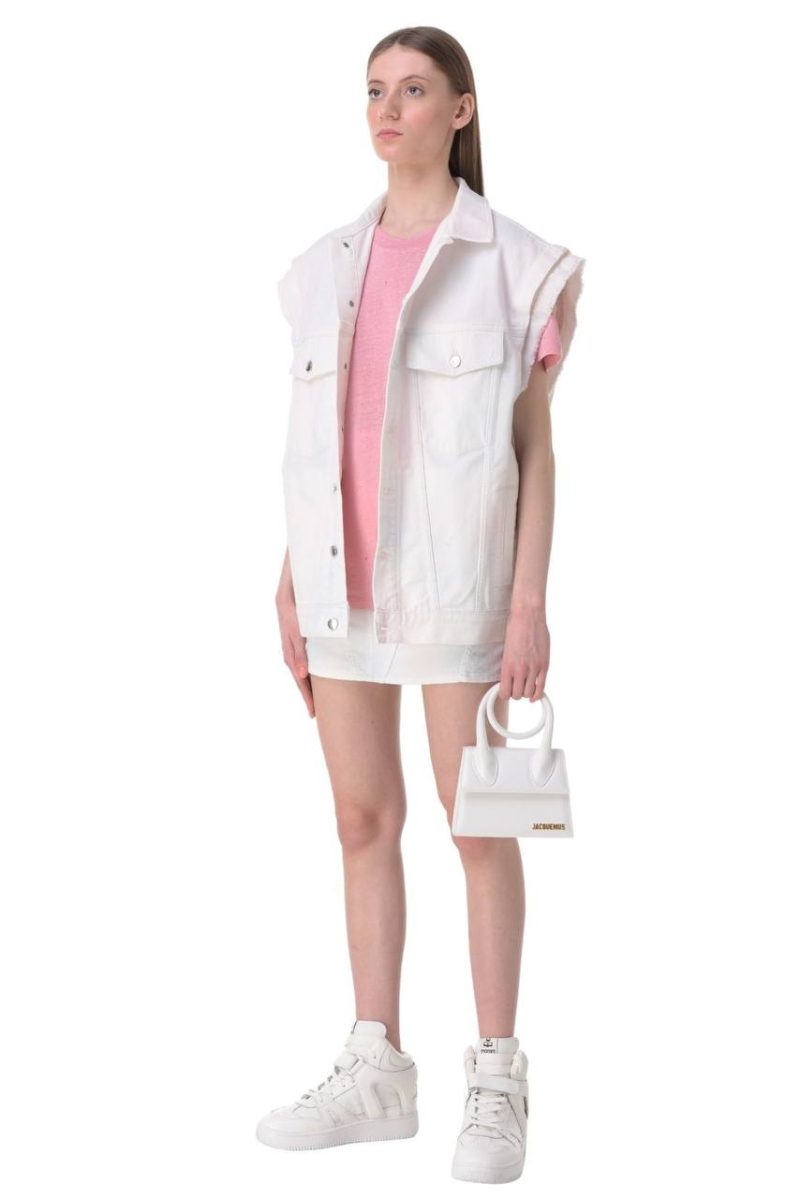 Куртка денім без рукавів супероверсайз  IRO