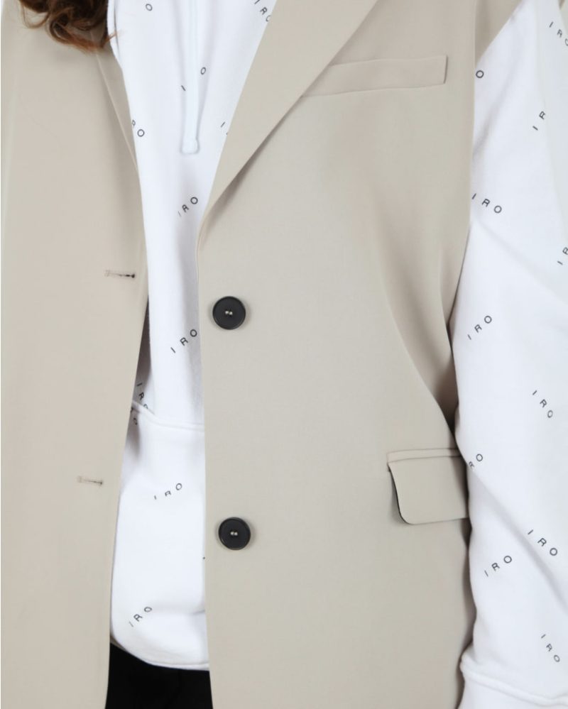 25557 1 Подовжений жакет без рукавів (мікродефект: забруднення) IRO